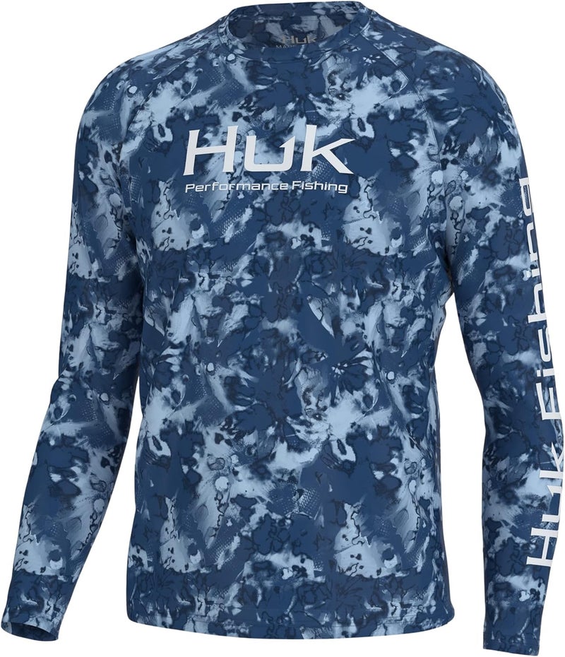 HUK Store Men's Pursuit Vented Long Sleeve Fishing Shirt (+30 UPF) - Image 1